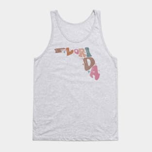 Florida State Retro Typography Tank Top